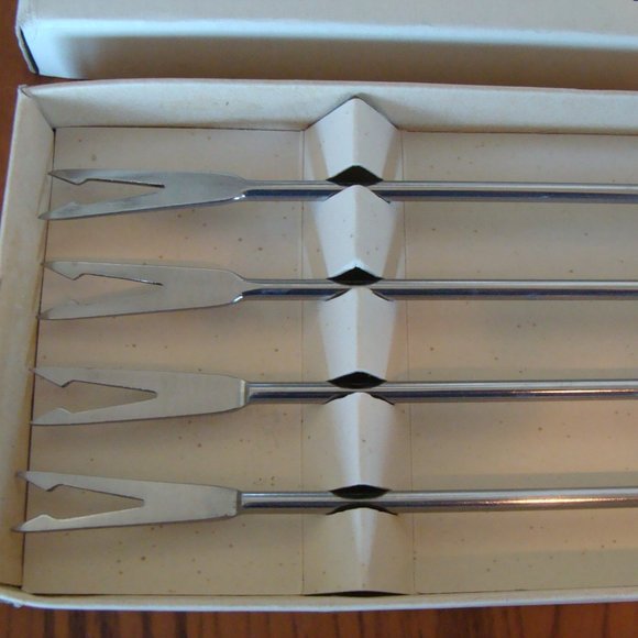 Gourmet fondue fork set - Picture 3 of 4